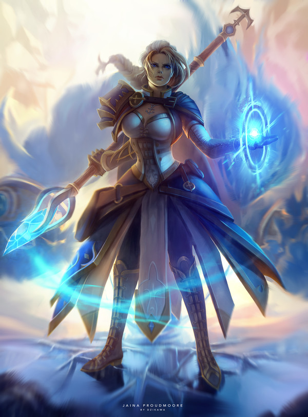 Jaina Proudmoore from WOW