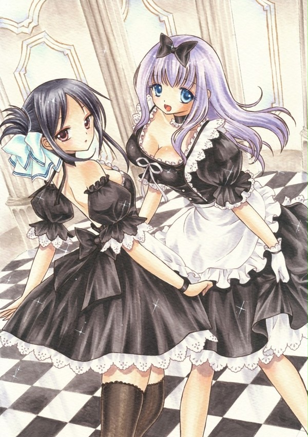 かぐや&千花メイドさんバージョン