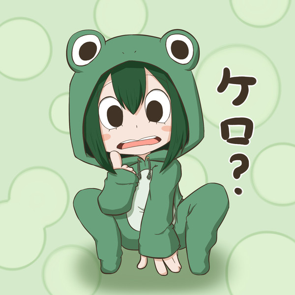 カエルパーカー梅雨ちゃん