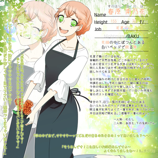【ねむゆめ】春原 南乃花【CS】
