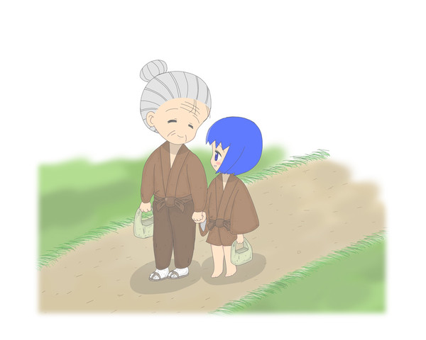 ばあちゃんと・・・