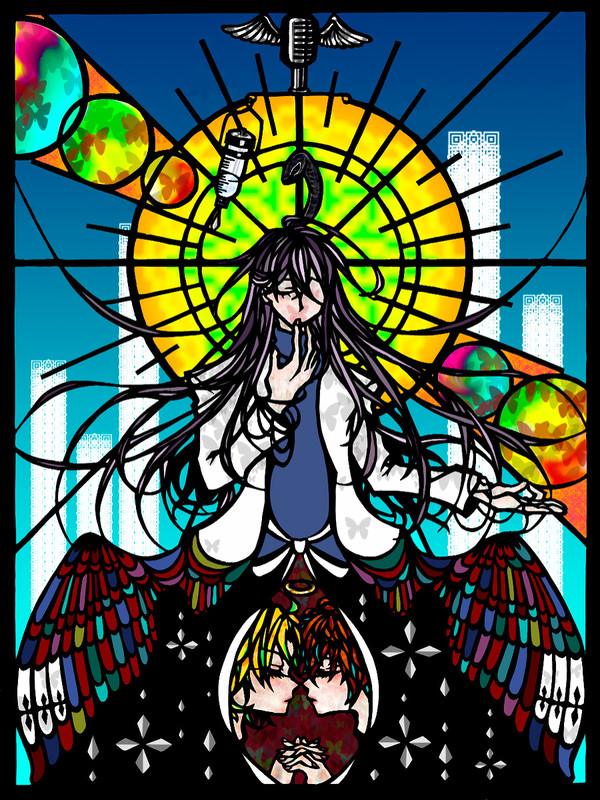 【ヒプマイ】まてんろ切り絵