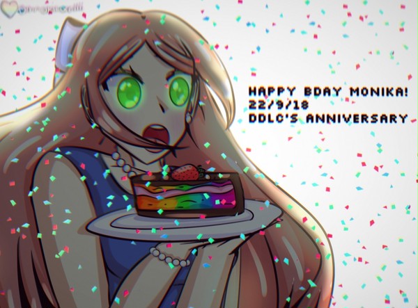 [Illust] Happy B-Day Monika!