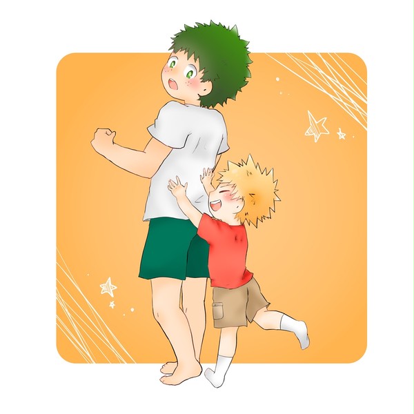 ショタ勝+轟×デク
