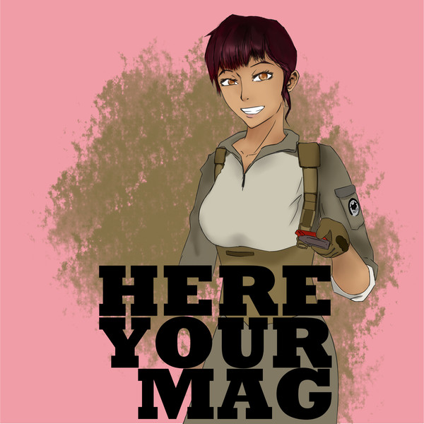 Here your Mmagazine  ここのあなたの弾倉