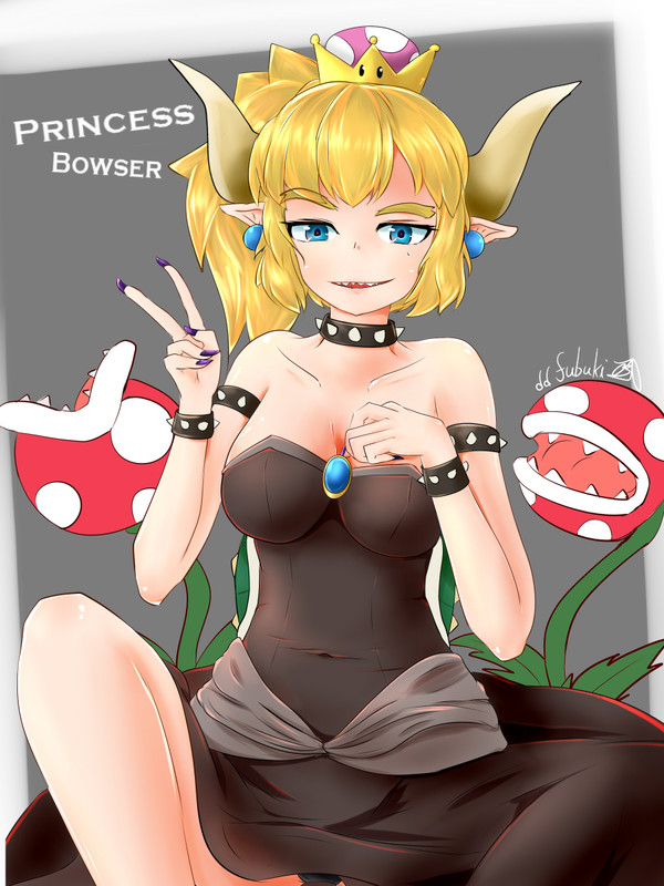 とまどうクッパ姫様