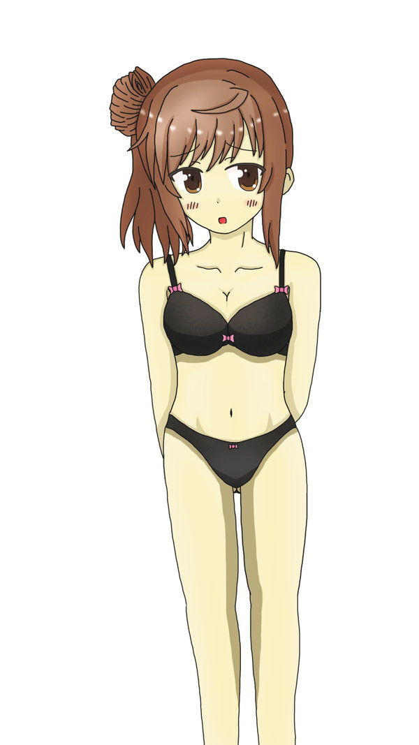 ささらさんの下着姿