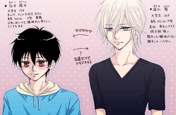 【創作BL】美形大学生×オタク大学生