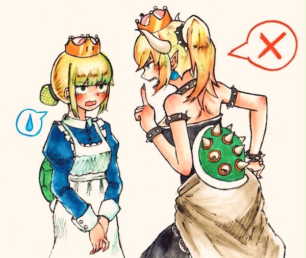 クッパ姫とノコノコ姫