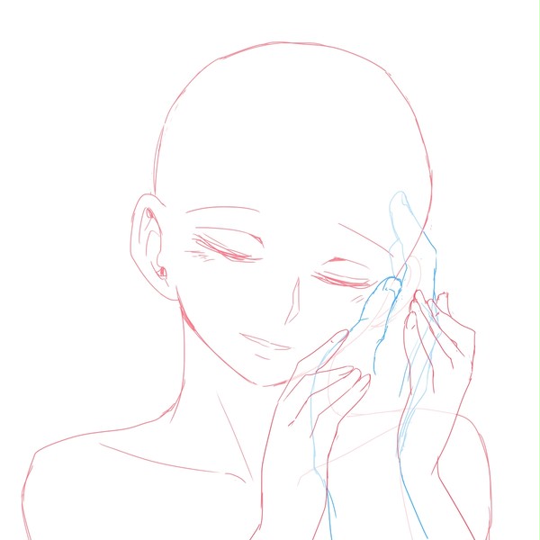 CP向けいちゃいちゃトレス用構図【その1】