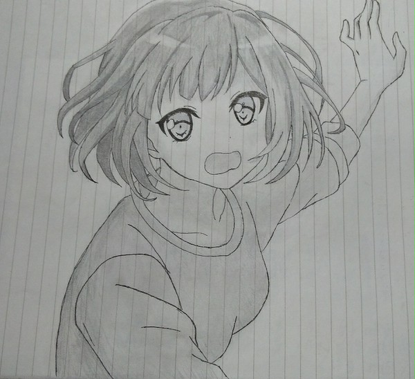 バンドリ落書き