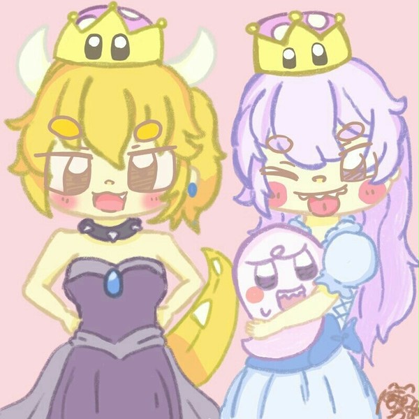 クッパ姫とキングテレサ姫