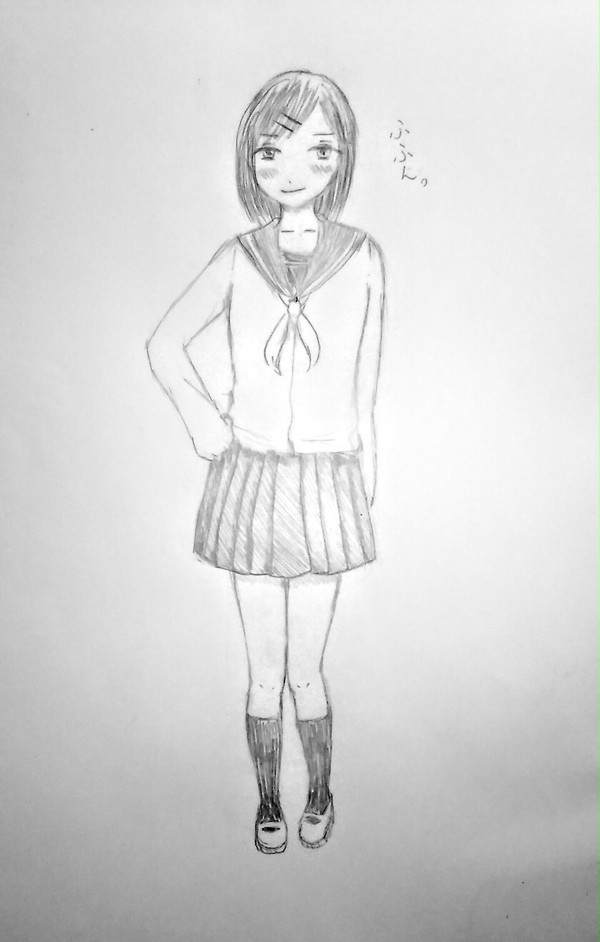 勝ち気な女の子