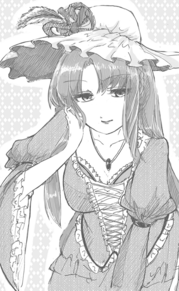 虹色少女は紅に還る　挿絵