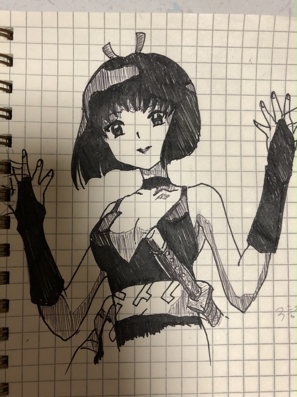 模写絵 犬夜叉初期キャラ