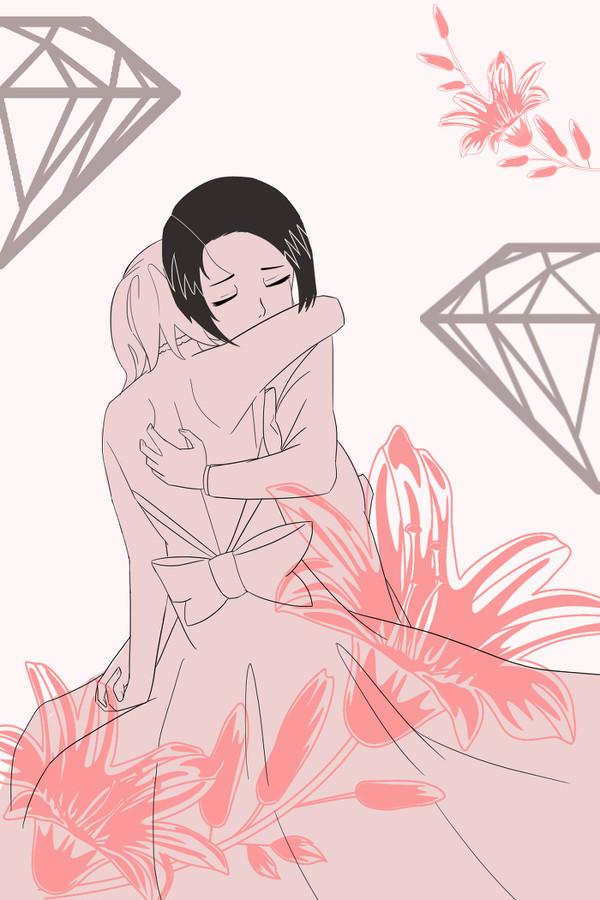 宝石与花