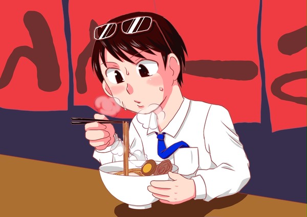 めがねくたい(遅刻)