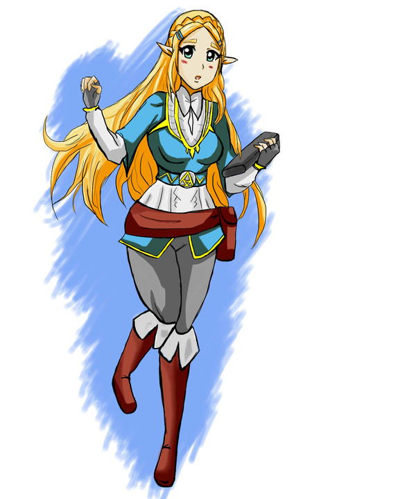 Princess Zelda Breath of the wil