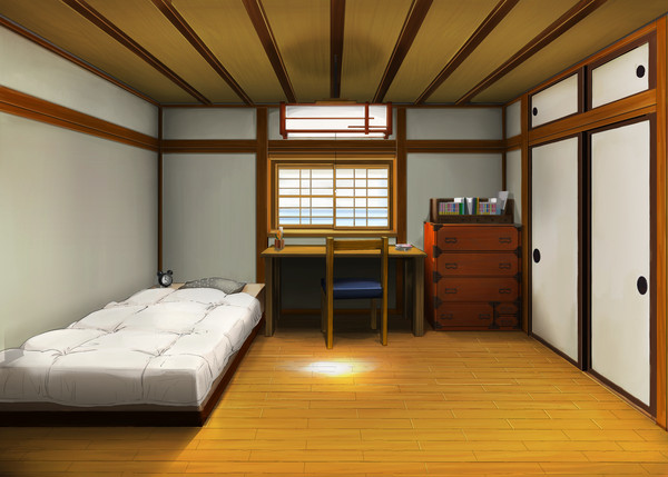 背景(室内)ー部屋&モール内ー