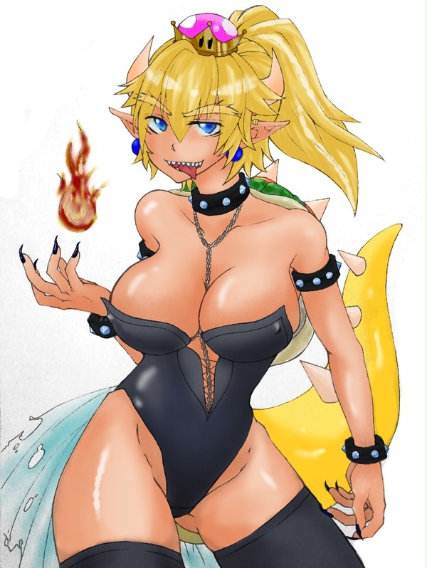流行りにのってみたクッパ姫←