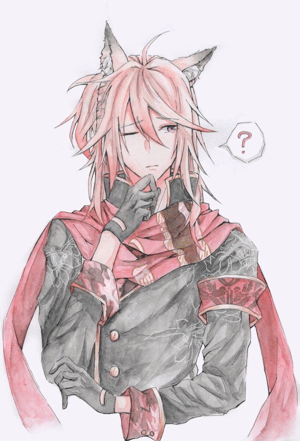 困り顔