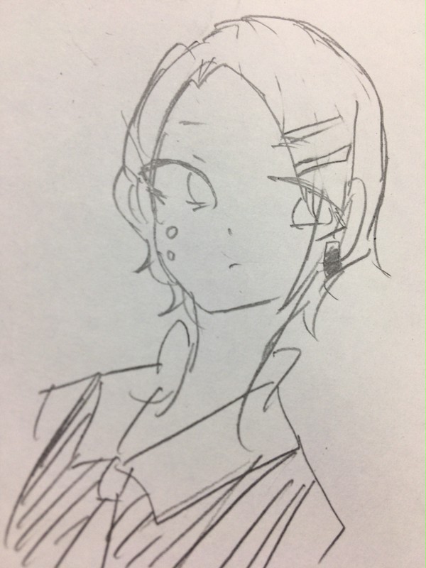 初描き雄之助くん