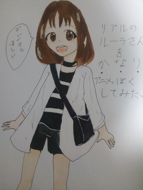 落書きとリアル