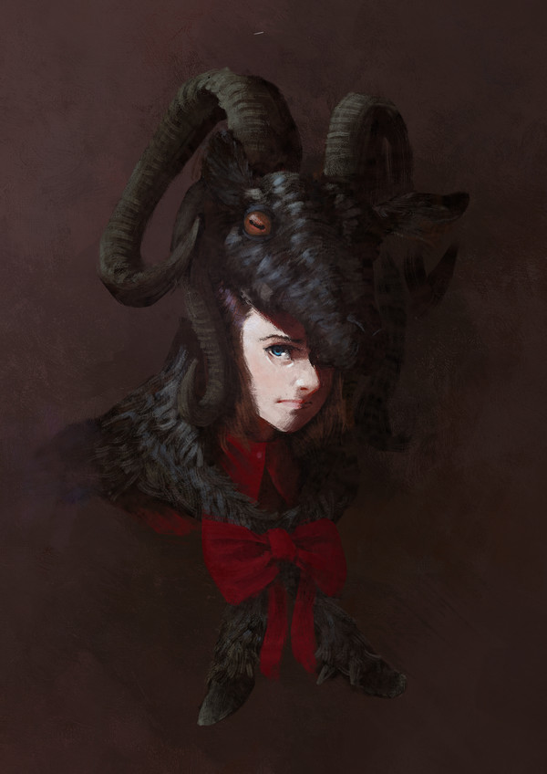 Goat Headdress