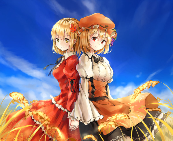 秋姉妹と秋の空 - 1/1