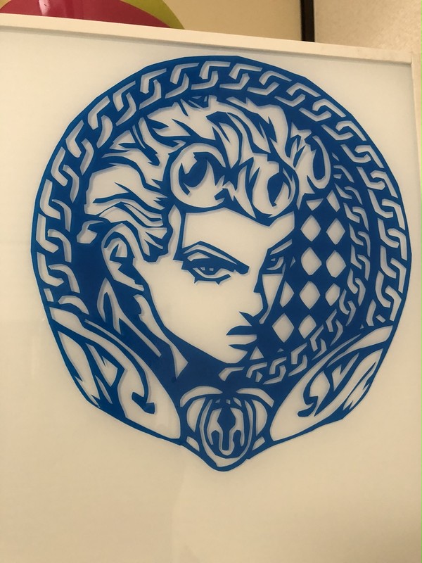 ジョジョな切り絵