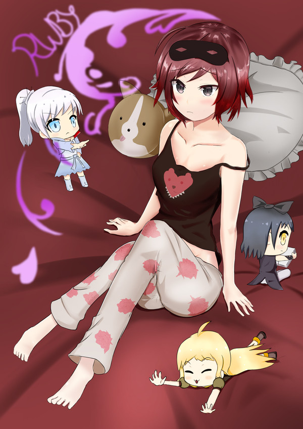 RWBYイラコン_Ruby Pyjamas
