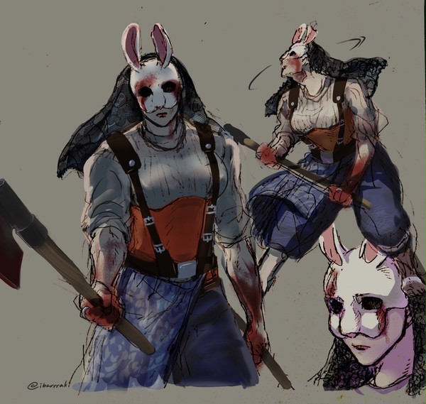 【DBD】ハントレス習作
