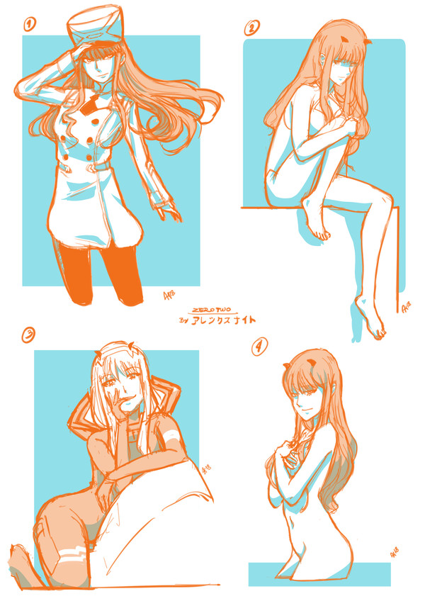 Zero Two Sketches