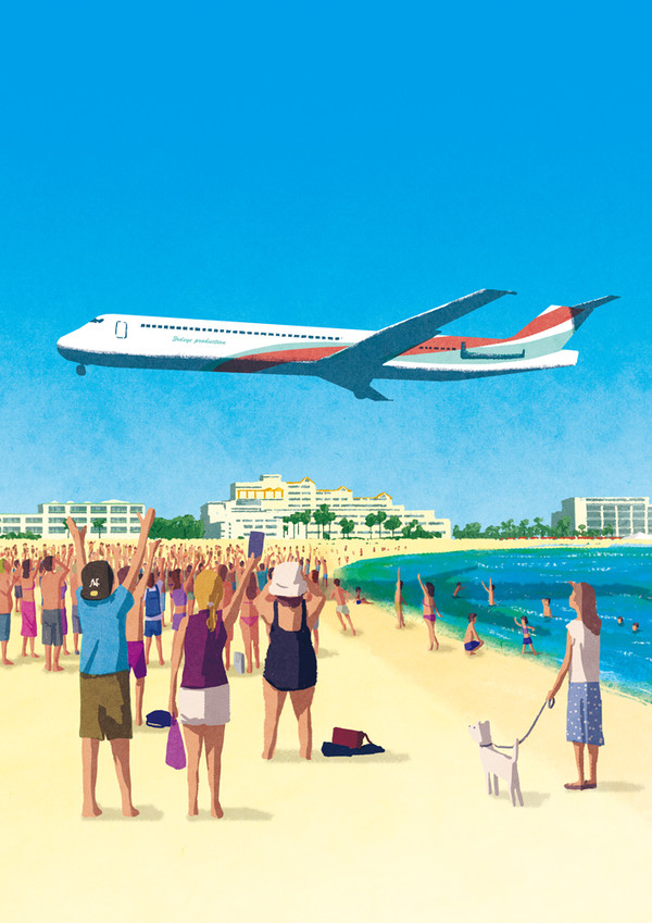 Maho beach