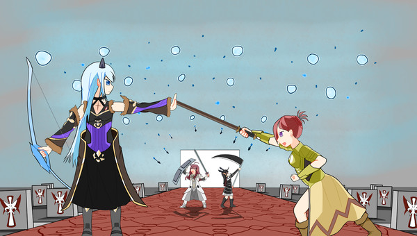 blue VS 罗蕾拉