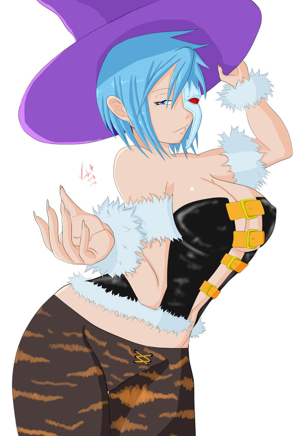 Clothed Witch colored