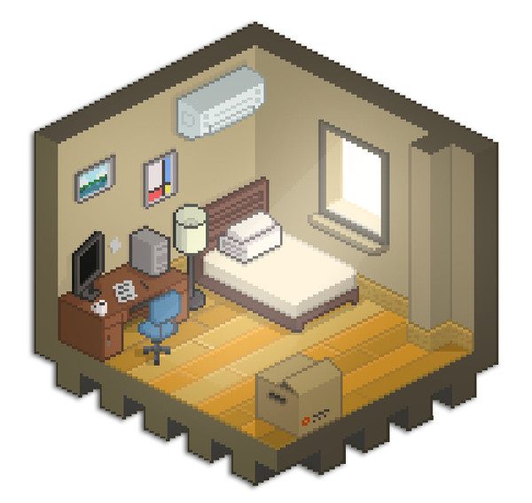 普通の部屋