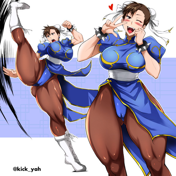 ふとももが腰より太い春麗さん