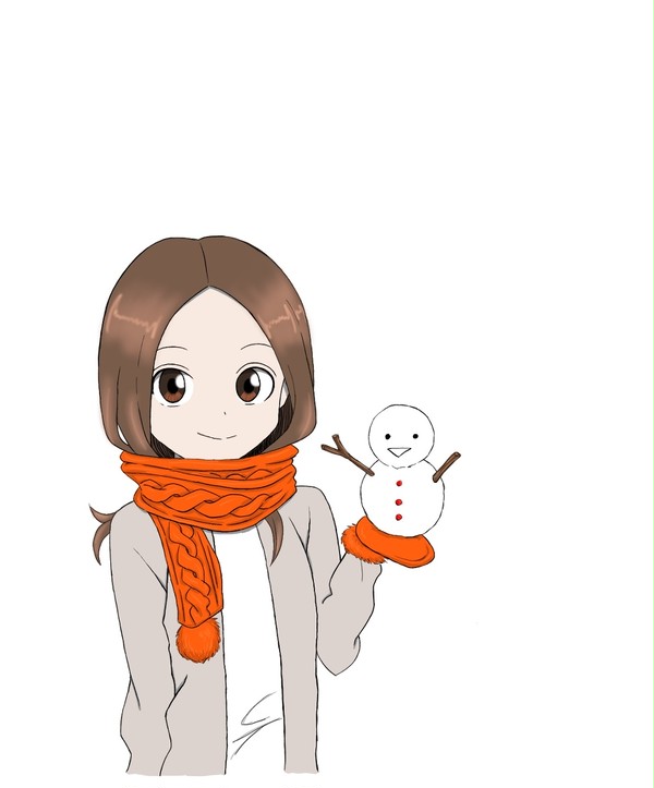 高木さんと雪だるま