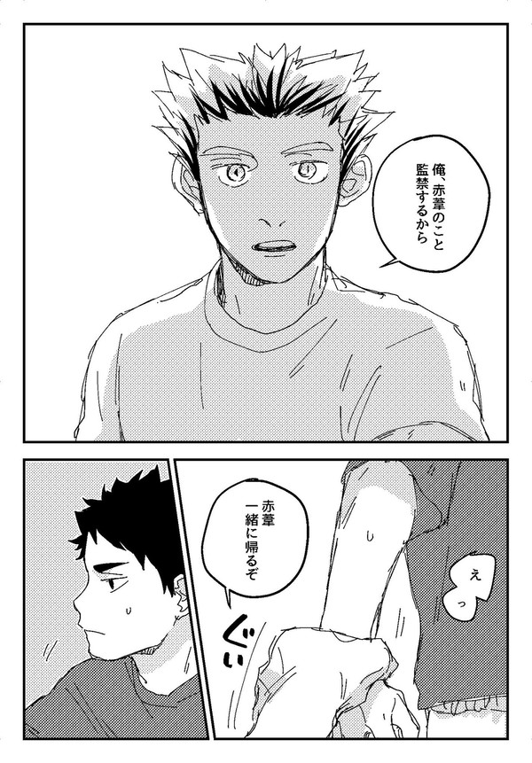 【HQ!!】一日限定監禁生活（兎赤）