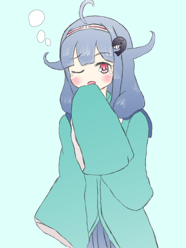 「まだ寝ないんですか?」