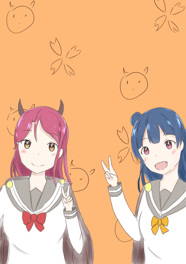 よしりこハロウィン！