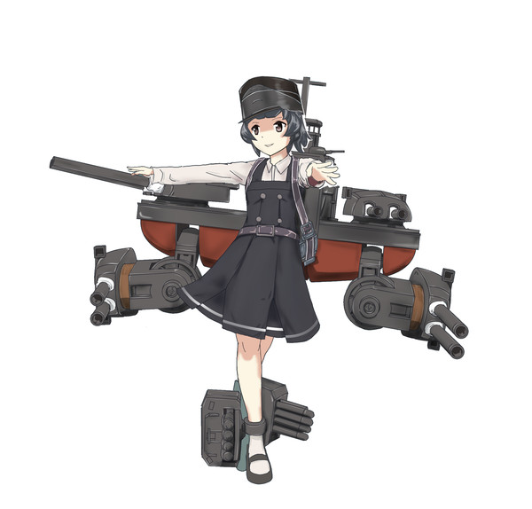 霰を戦艦にしてみた