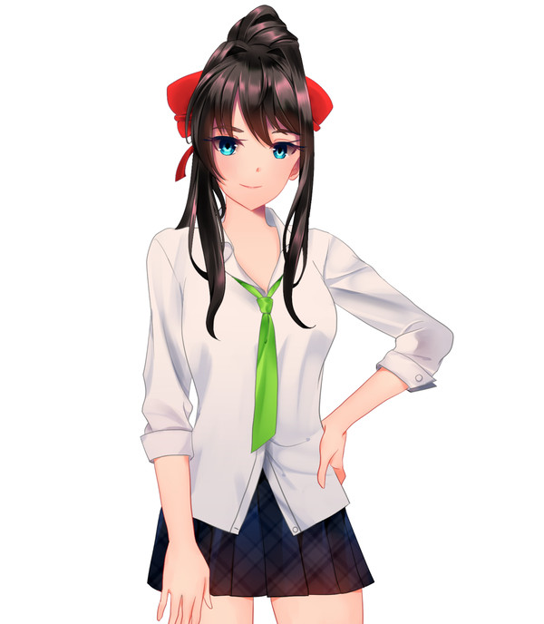 Main heroine in my new VN