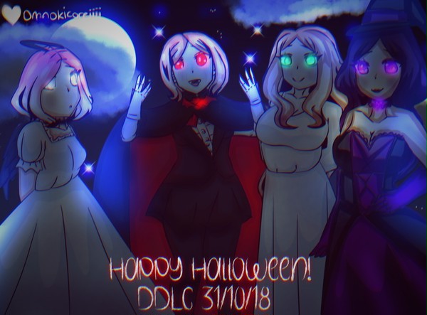 [Illust] DDLC's Halloween