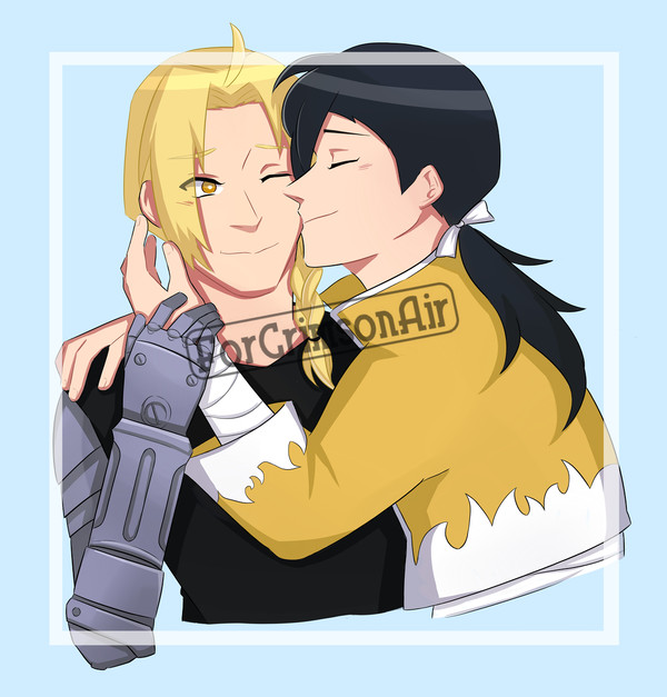 kisses to the golden alchemist