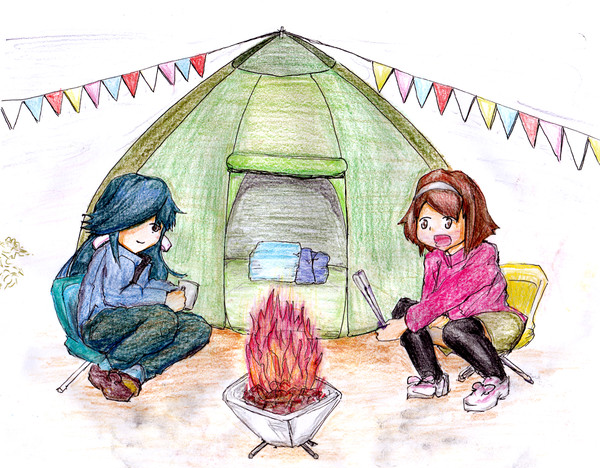 谷風とキャンプ