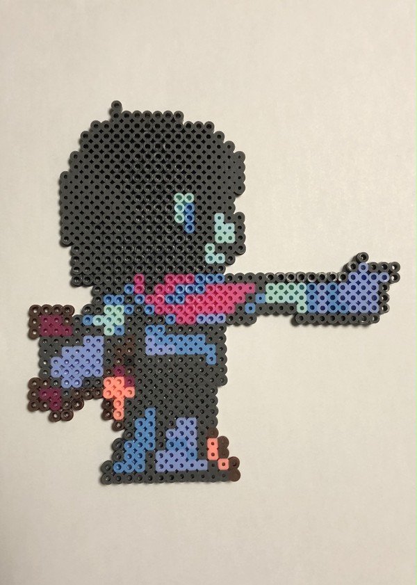 「DELTARUNE」よりクリス（戦闘時こうどうver.）