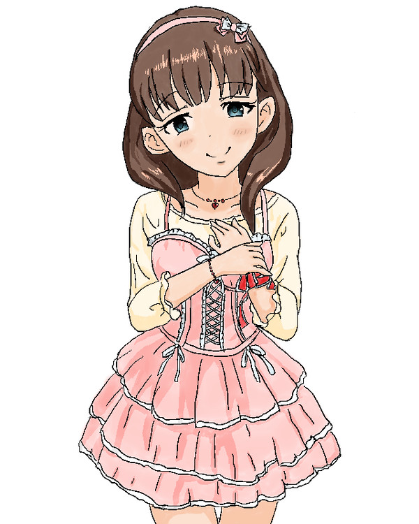 ［ミニオンルージュ］佐久間まゆ_模写