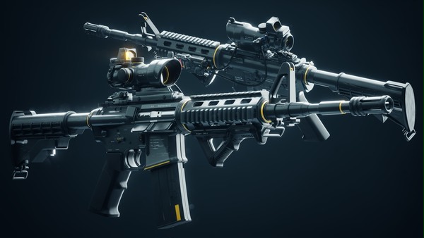 サイバーパンク突撃銃（M4A1)完成！
